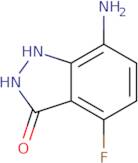 7-Amino-4-fluoro-3-hydroxy 1H-indazole