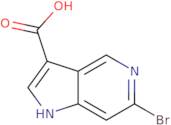 6-Bromo-1H-pyrrolo[3,2-c]pyridine-3-carboxylic acid