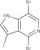 4,7-Dibromo-3-iodo-1H-pyrrolo[3,2-c]pyridine