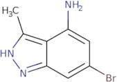 6-Bromo-3-methyl-1H-indazol-4-amine