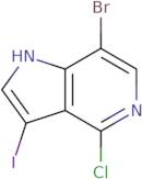 7-Bromo-4-chloro-3-iodo-1H-pyrrolo[3,2-c]pyridine
