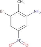 3-bromo-2-methyl-5-nitroaniline