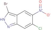 3-Bromo-6-chloro-5-nitro (1H)indazole