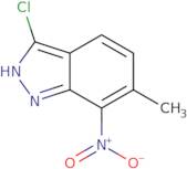 3-Chloro-6-methyl-7-nitro-1H-indazole