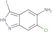 5-Amino-6-chloro-3-iodo (1H)indazole