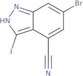 6-Bromo-3-iodo-1H-indazole-4-carbonitrile