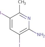 2-Amino-3,5-diiodo-6-methylpyridine
