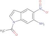1-(6-Amino-5-nitro-1H-indol-1-yl)ethanone