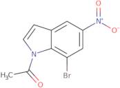 1-(7-Bromo-5-nitro-1H-indol-1-yl)ethanone