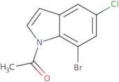 1-(7-Bromo-5-chloro-1H-indol-1-yl)ethanone
