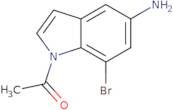 1-(5-Amino-7-bromo-1H-indol-1-yl)ethanone