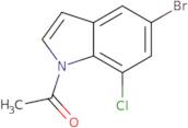 1-(5-Bromo-7-chloro-1H-indol-1-yl)ethanone