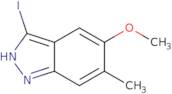 3-Iodo-5-methoxy-6-methyl-1H-indazole