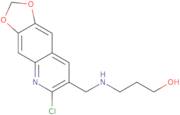 3-[(6-Chloro-[1,3]dioxolo[4,5-G]quinolin-7-ylmethyl)-amino]-propan-1-ol