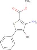 Methyl 3-amino-4-bromo-5-phenylthiophene-2-carboxylate