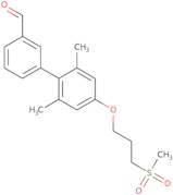 2',6'-Dimethyl-4'-[3-(methylsulfonyl)propoxy]biphenyl-3-carbaldehyde