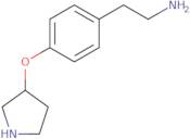 2-[4-(Pyrrolidin-3-yloxy)phenyl]ethylamine
