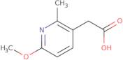 2-(6-Methoxy-2-methylpyridin-3-yl)acetic acid