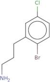 3-(2-Bromo-5-chlorophenyl)propan-1-amine