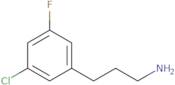 3-(3-Chloro-5-fluorophenyl)propan-1-amine