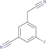 3-(Cyanomethyl)-5-fluorobenzonitrile