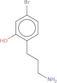 2-(3-Aminopropyl)-5-bromophenol