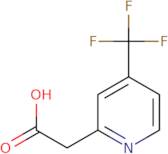 2-[4-(Trifluoromethyl)pyridin-2-yl]acetic acid
