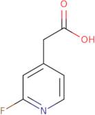 2-(2-Fluoropyridin-4-yl)acetic acid