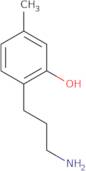 2-(3-Aminopropyl)-5-methylphenol
