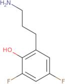 2-(3-Aminopropyl)-4,6-difluorophenol