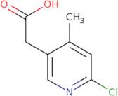 2-(6-Chloro-4-methylpyridin-3-yl)acetic acid