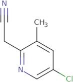 2-(5-Chloro-3-methylpyridin-2-yl)acetonitrile