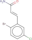 (2E)-3-(2-Bromo-5-chlorophenyl)prop-2-enamide