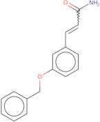 3-[3-(Benzyloxy)phenyl]prop-2-enamide
