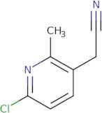 2-(6-Chloro-2-methylpyridin-3-yl)acetonitrile