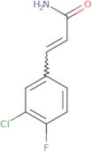 (2E)-3-(3-Chloro-4-fluorophenyl)prop-2-enamide