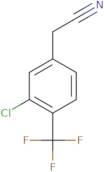 3-Chloro-4-(trifluoromethyl)phenylacetonitrile