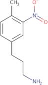 3-(4-Methyl-3-nitrophenyl)propan-1-amine