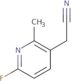 2-(6-Fluoro-2-methylpyridin-3-yl)acetonitrile