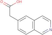 2-(Isoquinolin-6-yl)acetic acid