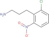 3-(2-Chloro-6-nitrophenyl)propan-1-amine