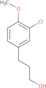 3-(3-Chloro-4-methoxyphenyl)propan-1-ol