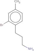 3-(2-Bromo-4-methylphenyl)propan-1-amine
