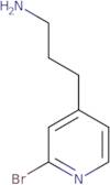 3-(2-Bromopyridin-4-yl)propan-1-amine