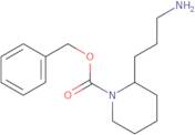 Benzyl 2-(3-aminopropyl)piperidine-1-carboxylate