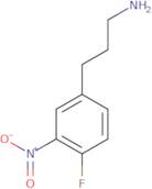 3-(4-Fluoro-3-nitrophenyl)propan-1-amine