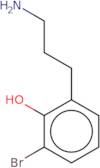 2-(3-Aminopropyl)-6-bromophenol