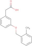 2-{3-[(2-Methylphenyl)methoxy]phenyl}acetic acid