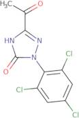 5-Acetyl-2-(2,4,6-trichlorophenyl)-1H-1,2,4-triazol-3(2H)-one