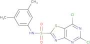 5,7-Dichloro-N-(3,5-dimethylphenyl)thiazolo[4,5-d]pyrimidine-2-sulfonamide